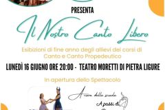 Il Gruppo Laboratorio canto, diretto da Eliana Calabr&ograve;, "Special Guest" allo spettacolo "Maleficent" organizzato dalla scuola A Passi Di Danza